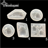 Cartoon Totoro Resin Charms Mold for DIY Jewelry Making