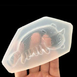 Cartoon Totoro Resin Charms Mold for DIY Jewelry Making