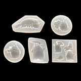 Cartoon Totoro Resin Charms Mold for DIY Jewelry Making