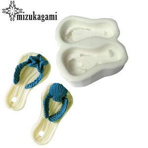 UV Resin Jewelry Silicone Mold Flip Flop Slippers Charms DIY Making Mold