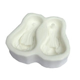 UV Resin Jewelry Silicone Mold Flip Flop Slippers Charms DIY Making Mold