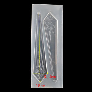 Geometric Arrow Charms Pendant Resin Charms Mold DIY Intersperse Decorate Making