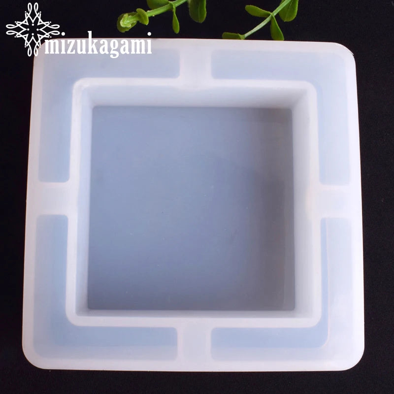 UV Resin Jewelry Silicone Mold Geometric Square Resin Molds DIY Jewelry Making