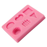 UV Resin Jewelry Silicone Mold Geometric Heart Charms Mold DIY Decorate Making
