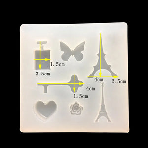UV Resin Jewelry Silicone Mold Charms For DIY Decorate Jewelry