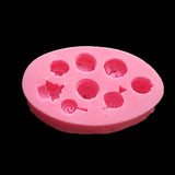 UV Resin Jewelry Liquid Silicone Mold Lollipop Resin Charms Molds DIY