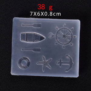 UV Resin Jewelry Silicone Mold Marine Wind Series for DIY Jewelry Making