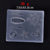 UV Resin Jewelry Silicone Mold Marine Wind Series for DIY Jewelry Making