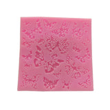 Pink Butterfly Silicone Charms Mold - DIY Intersperse Decorate Jewelry