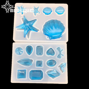UV Resin Jewelry Liquid Silicone Mold for DIY Decorate Making Jewelry