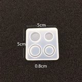 UV Resin Jewelry Liquid Silicone Mold for DIY Decorate Making Jewelry