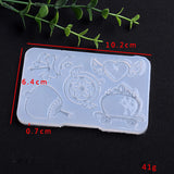 UV Resin Silicone Mold for DIY Necklace Pendant Making