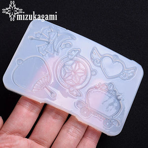 UV Resin Silicone Mold for DIY Necklace Pendant Making