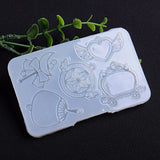 UV Resin Silicone Mold for DIY Necklace Pendant Making