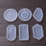 UV Resin Silicone Mold for Jewelry Making DIY Geometric Irregular Shape Pendant