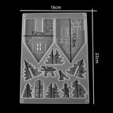 UV Resin Villa Molds Silicone Castle Epoxy Moulds For DIY Jewelry