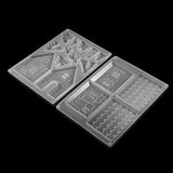 UV Resin Villa Molds Silicone Castle Epoxy Moulds For DIY Jewelry
