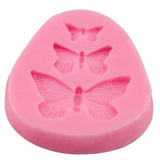 UV Resin Silicone Mold Three Butterflies Resin Charms DIY Decorate Making