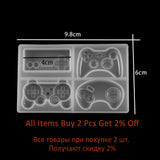 Video Game Controller Resin Mold for DIY Jewelry Making