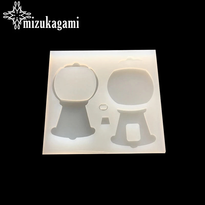 Hollow Whale Mold Desk Lamp Resin 3D Molds for DIY Decorate Making