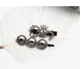 Sweet Smiling Face Hairpin Hollow Hair Clip Wedding Accessory