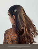 Sweet Smiling Face Hairpin Hollow Hair Clip Wedding Accessory