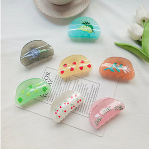 Candy Acrylic Hair Accessories DIY Grab Clip