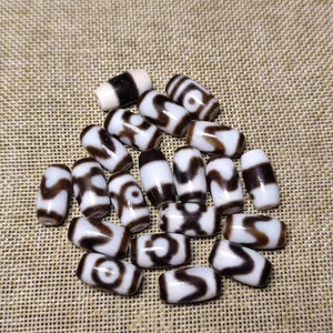 Baojiang Tibetan Dzi Beads Oily Weathering Old Agate Amulet Jewelry DIY