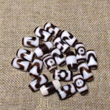 Baojiang Tibetan Dzi Beads Oily Weathering Old Agate Amulet Jewelry DIY