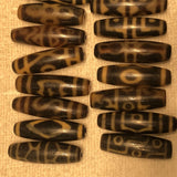 Tibetan agate dzi ethnic Hot totem gemstone loose beads