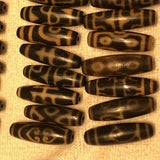 Tibetan agate dzi ethnic Hot totem gemstone loose beads