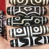 Tibetan agate dzi ethnic Hot totem gemstone loose beads