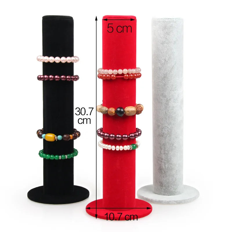 Velvet Bracelet/Hair Accessory Storage Organizer Stand Holder