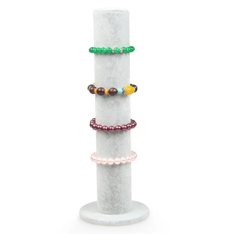Velvet Bracelet/Hair Accessory Storage Organizer Stand Holder