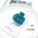 Geometric Hollow Acetate Hairpin DIY Blank Grab Clip