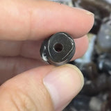 Natural Agate Bamboo Beads Carving Plants DIY Jewelry