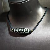 21 Eyes Agate Dzi Necklace Rope Folk-custom Clavicle Chain