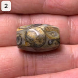 Natural Jade Conch Dzi Beads Amulet Beads Gem Jewelry