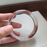 Natural Cinnabar Red Crystal Agate Bracelet Antique Ladies Jewelry