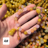 Natural Crystal Pearl Jade Agate Bracelet for Ladies Birthday