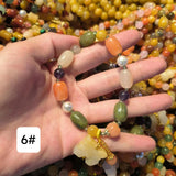 Natural Crystal Pearl Jade Agate Bracelet for Ladies Birthday