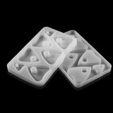 Oujia Divination Silicone Mold Crystal Epoxy Jewelry Love Pendant DIY Making