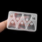 Oujia Divination Silicone Mold Crystal Epoxy Jewelry Love Pendant DIY Making