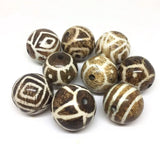 1pcs/lot Pumtek Bondik Beads Ji Beads 19mm-23mm Different Pattern