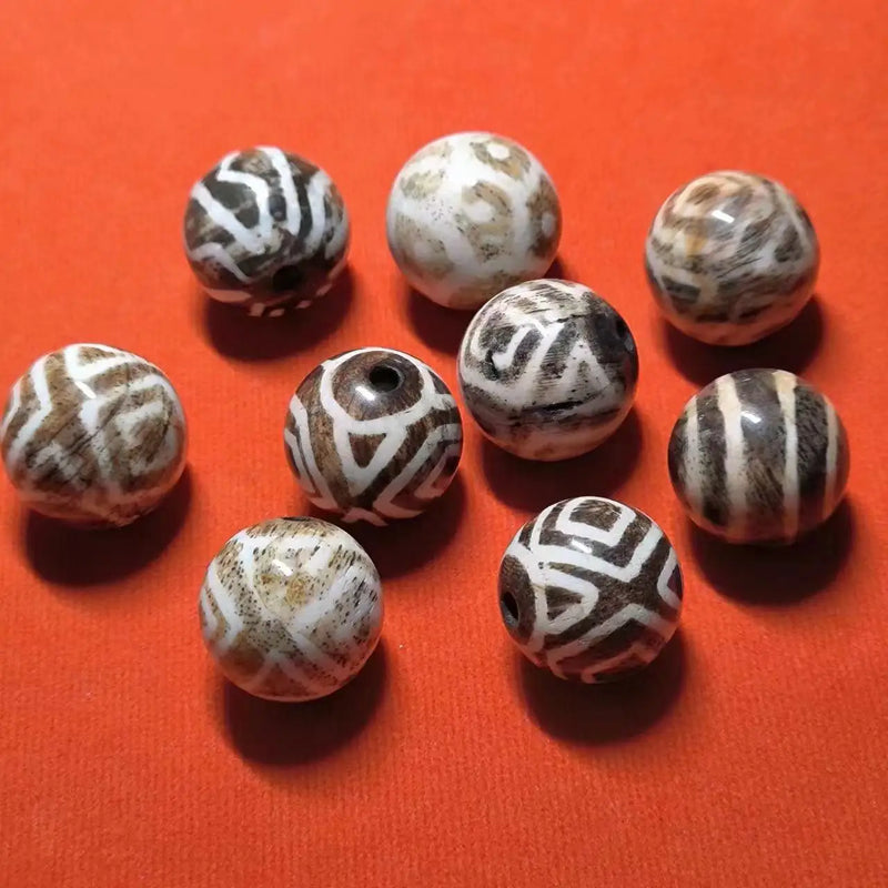 1pcs Natural Jade Boutique Balls Thousand-year-old Beads