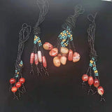 Riverstones Sardonyx Rough Stone Handle Pictogram Necklace Pendant