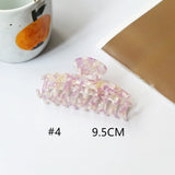 Girl's Back Head Hair Iron DIY Blank Grab Clip