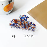 Girl's Back Head Hair Iron DIY Blank Grab Clip