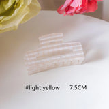 Summer Plaid Hollow Sweet Hair Clip DIY Blank Grab Clip