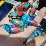 Tibetan Filigree Copper Buddhist Pendant Beads DIY